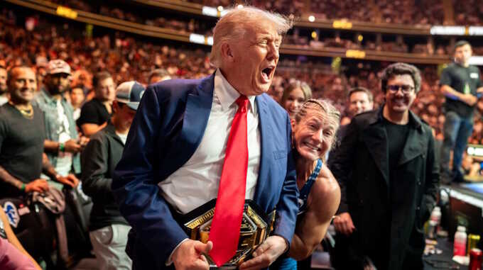 Трамп хочет провести бой UFC на лужайке Белого дома
