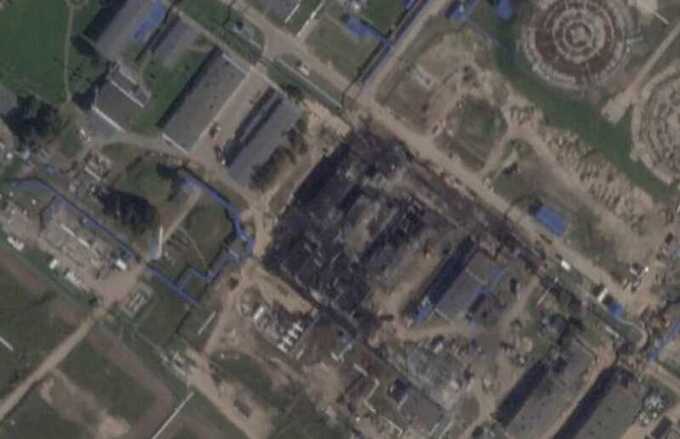 Опубликованы спутниковые снимки последствий атаки дронов на объект «Унеча»